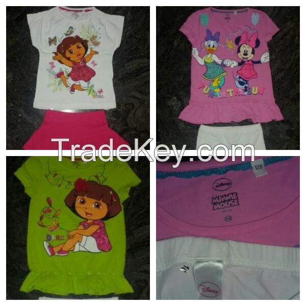 KIDS TSHIRTS , PANT , SHORTS , FROCK , DRESS