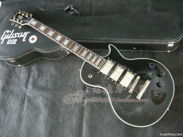 Electric guitar Gibson Les Paul Custom Black Beauty