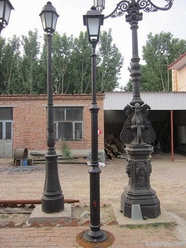 cast iron lamp post