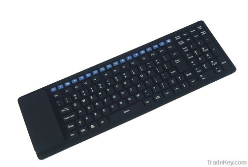 125-key 2.4GHz wireless multimedia flexible keyboard