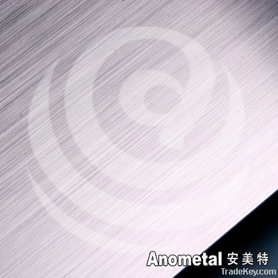 anodized aluminum coil of hairline surface