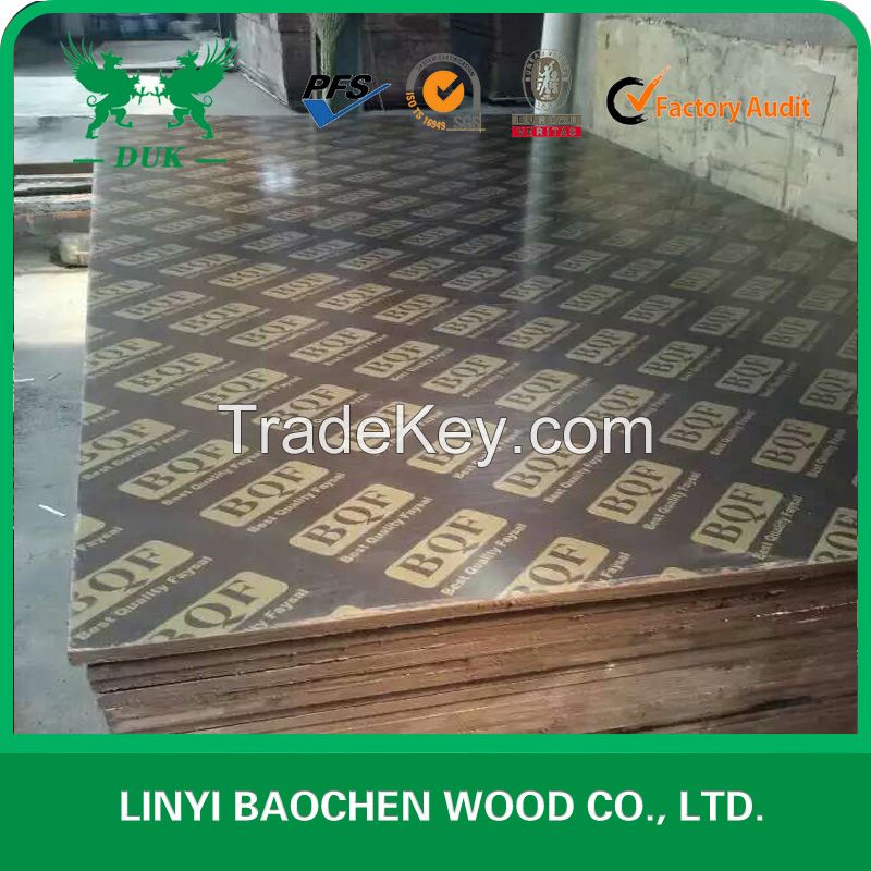 12mm Black film faced plywood