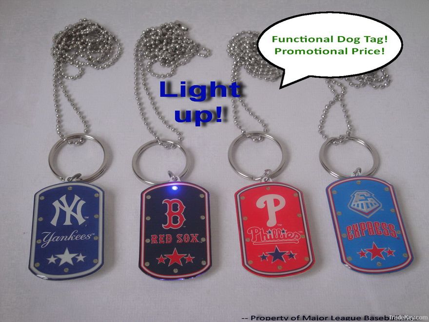 LED Dog Tag