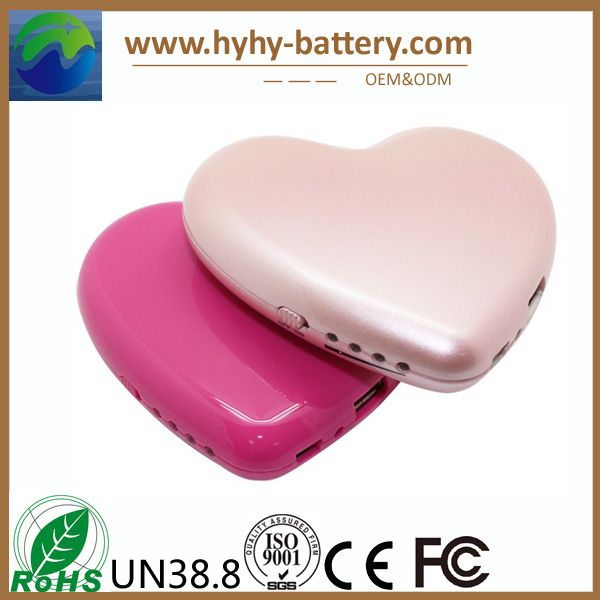 3500mAh 6600mAh mobile phone charger external battery power bank Chinese factory