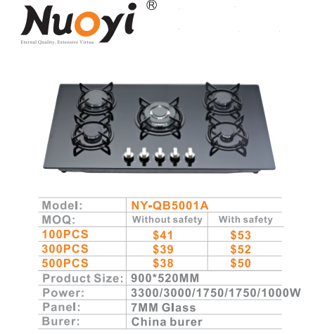 Built In Gas Stove/Gas Hob/five Burners Stove/Cook Top/Azerbaijan