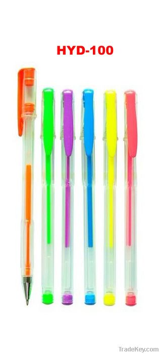 6pcs gel ink pen for set