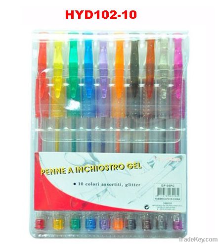 6pcs gel ink pen for set