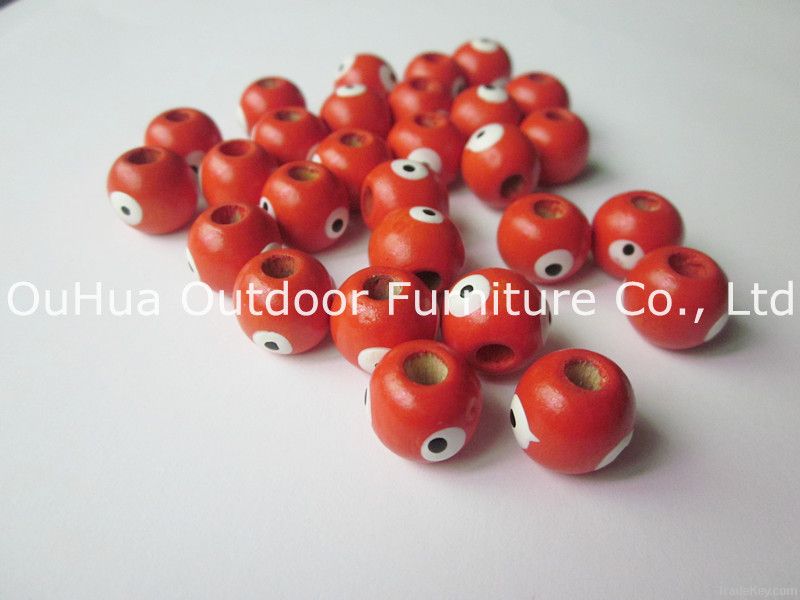 wood beads