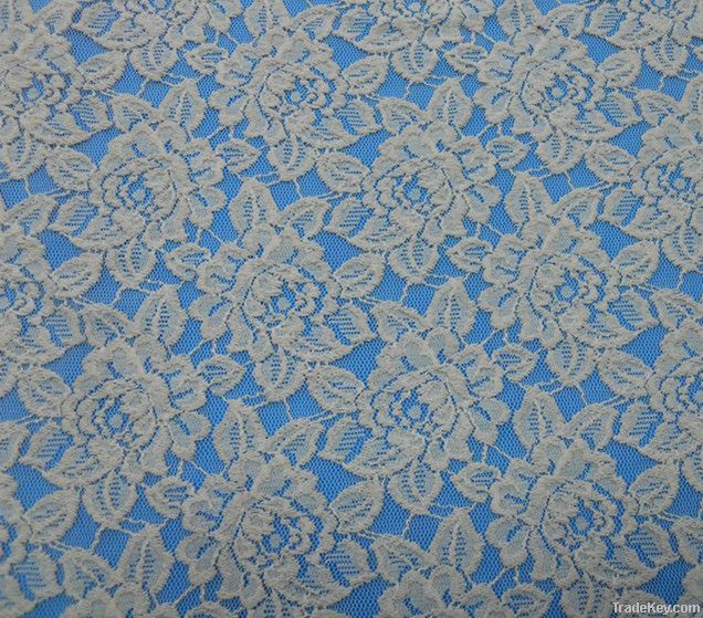 Allover lace fabric