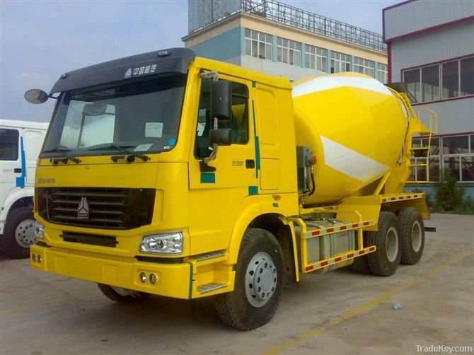 concrete mixer truck