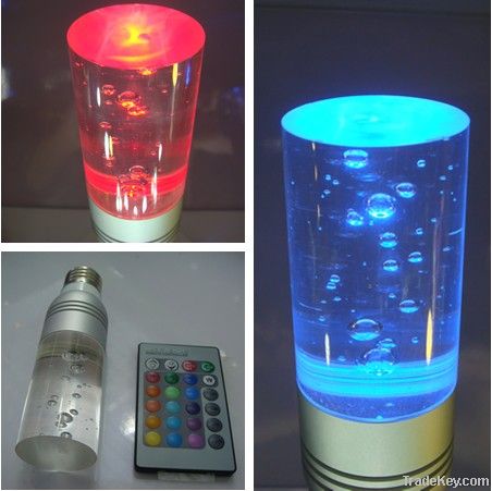 3w RGB or Single Color Led Crystal Light