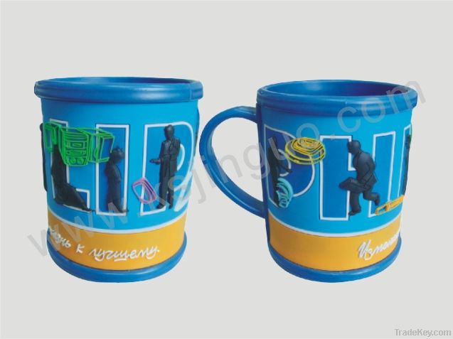 soft pvc mugs