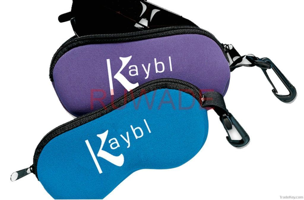 Neoprene sunglasses bag