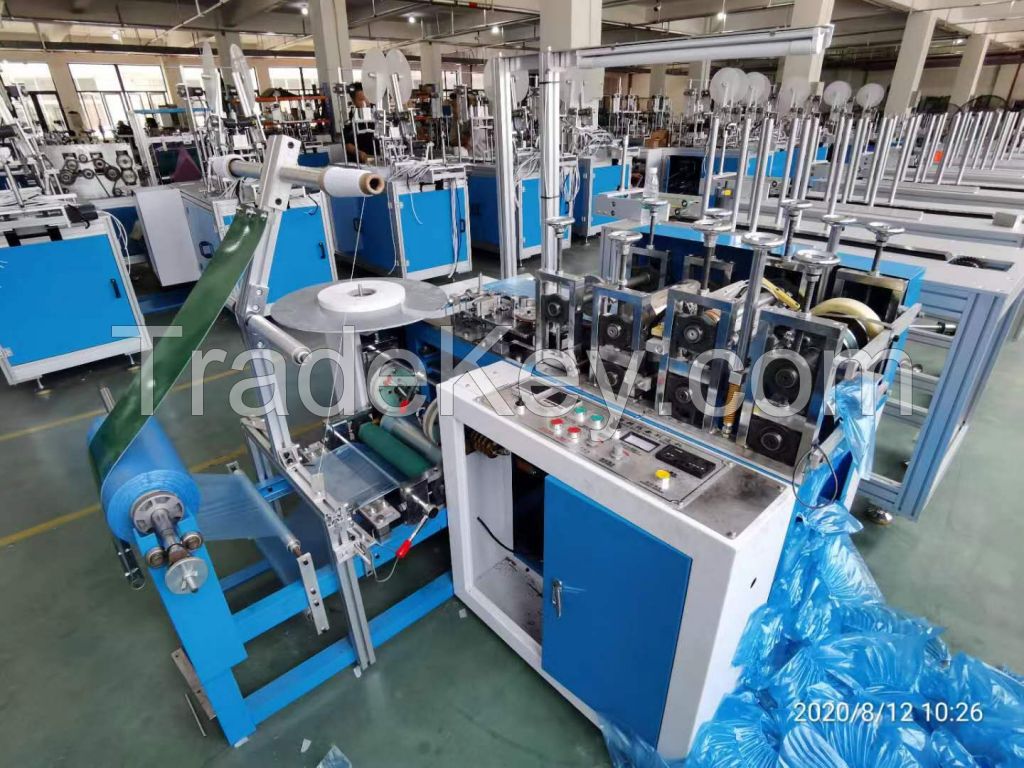 PE Film Shoes Cover Making Machine