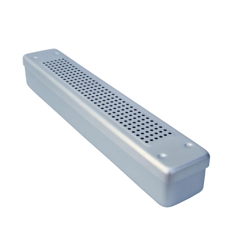 aluminum scope sterilization container(with perforated base)