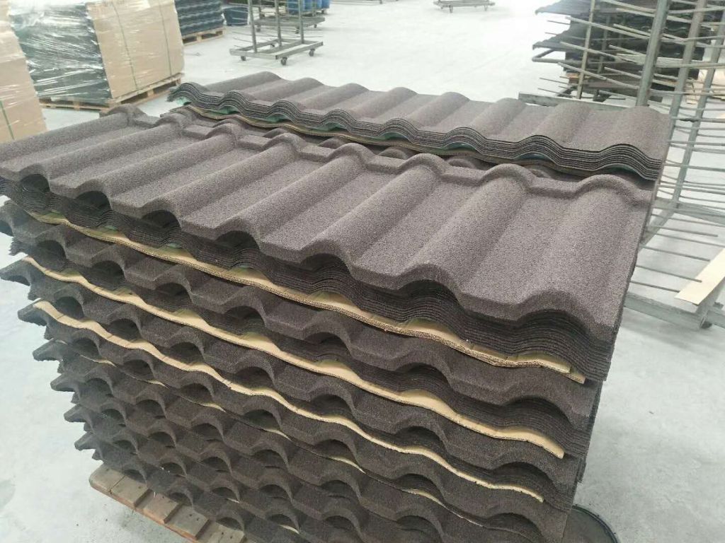 Milano stone coated steel roof tile /roofing sheet in nigeria