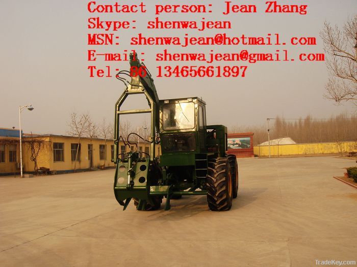 sugarcane loader with commuin engine