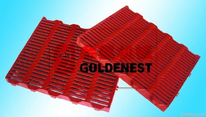 cast iron and plastic slat for poultry farm