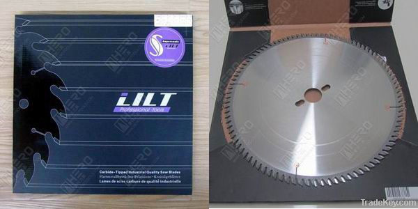 Laminated cutting saw blade