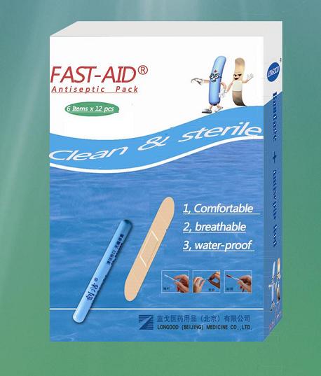 Wound Bandage and Sterile Rod Diabetic Packs