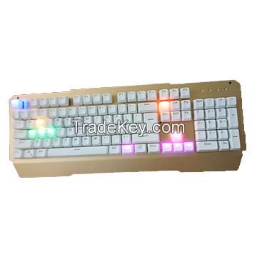 Mechanical keyboards with mixing light function