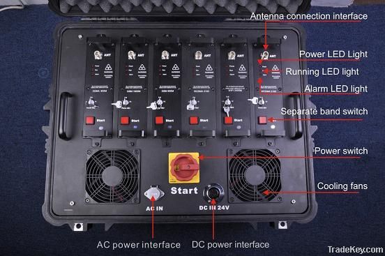 High power bomb jammer military jammerTG-VIP MB2.0