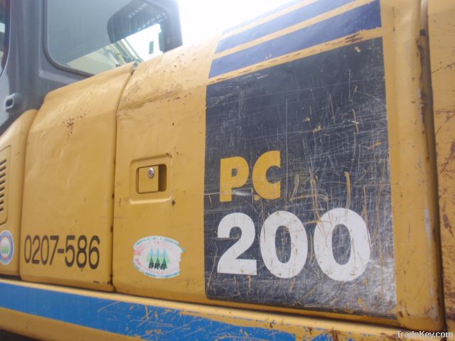 Used Excavator Komatsu PC200