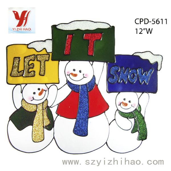 YIZHIHAO CHRISTMAS WINDOW STICKER