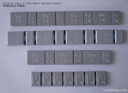 Fe adhesive wheel balance weight