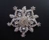 fashion alloy crystal rhinestone bridal brooch