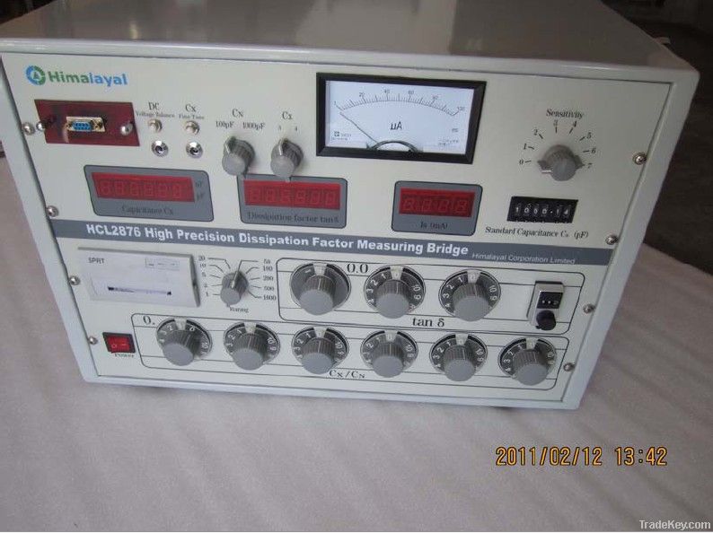 Tan Delta Test System / Manual Tan Delta Bridge (HCL2876)