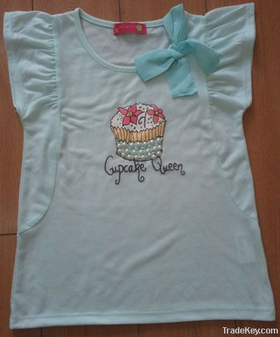 girl's pretty t shirt