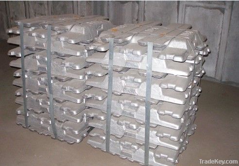 Zinc ingots