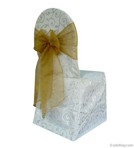 plain dyed chair cover for weddings