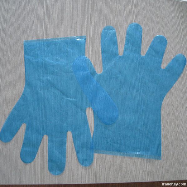 100% new material hygienic disposable PE glove