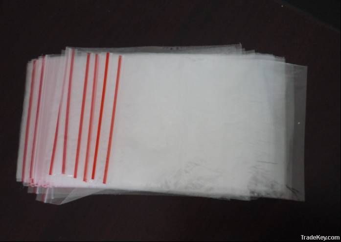 ZIP LOCK Bag, transparent bag, plastic bag with zipper.