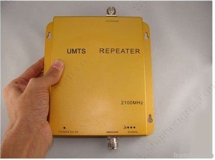 UMTS980 2100Mhz mobile phones signal repeaters with yagi cell phone