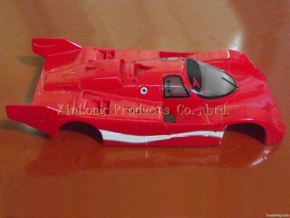 plastic slot car body