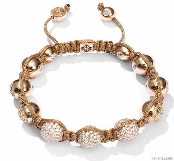 fashion style shamballa bracelet alloy rhinstone AAXF36