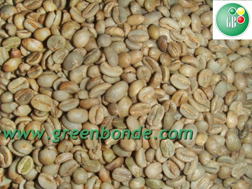 Sun-dried Ethiopian Jimma Coffee beans