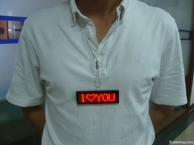 (Direct Manufacturer) 2012New led scrolling message boad, led name card