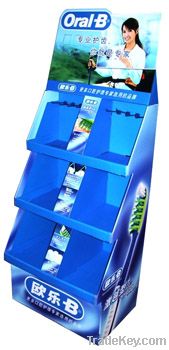 retail goods cardboard display stand corrugated display stand