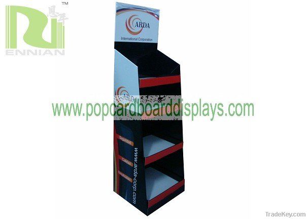 retailing corrugated pop cardboard displays