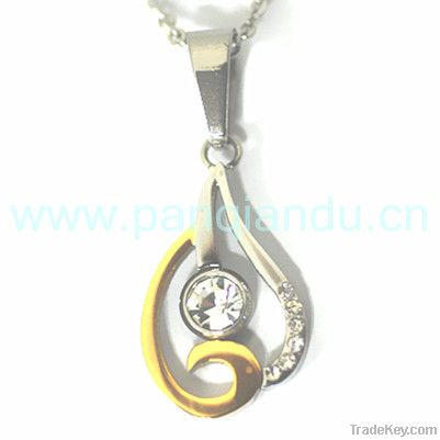 fashion 316L stainless steel charm necklace