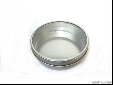 round tin box