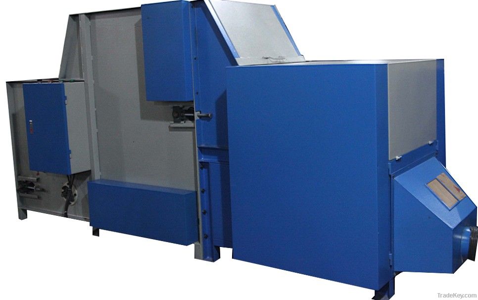 Fiber carding machine