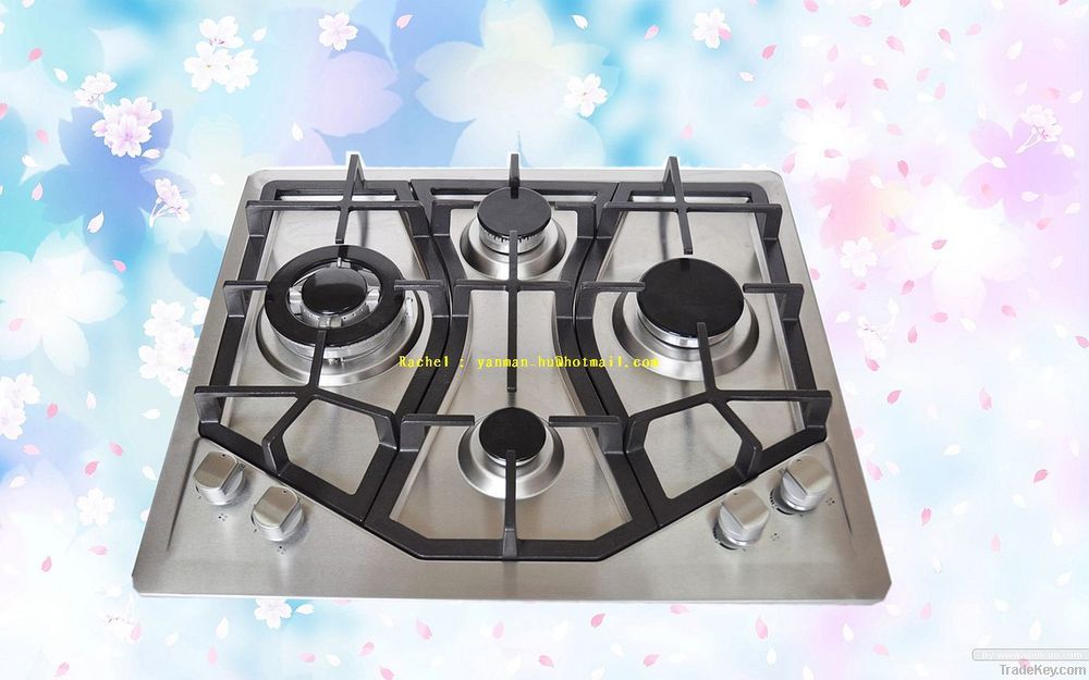 2012hot! 4 burner Built in gas stove/gas hob/multi burner stove/cook