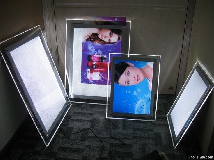 Hanging Crystal Led Panel Light Box