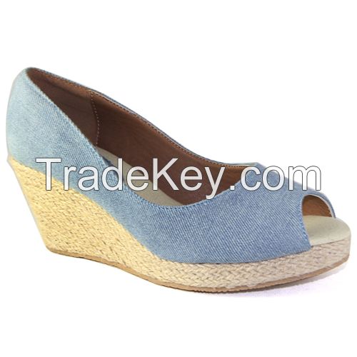 Hemp Rope Wedge Lady Sandals