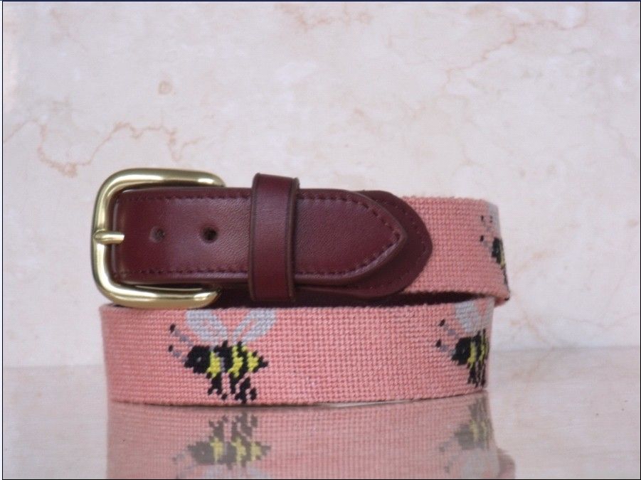 Kid's Needlepoint Belts